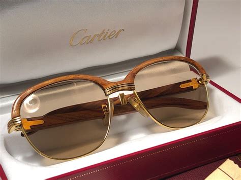 cheap cartier wood sunglasses|cartier wood glasses men.